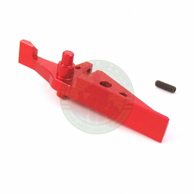 Flat CNC Trigger, Rød