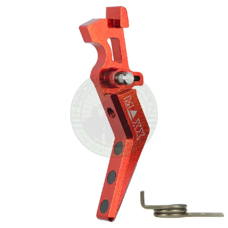 CNC Aluminum Advanced Trigger Style A, Rød