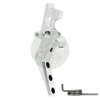 CNC Aluminum Advanced Speed Trigger Style A, Sølv