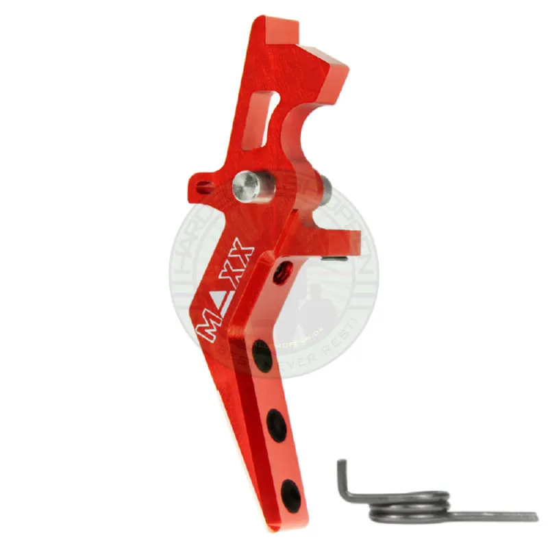 CNC Aluminum Advanced Speed Trigger Style A, Rød