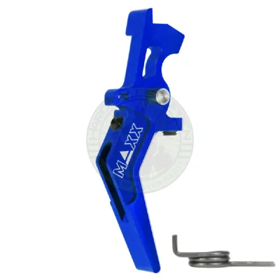 CNC Aluminum Advanced Speed Trigger Style A, Blå