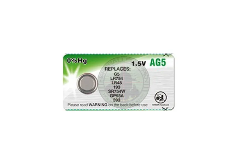 Batteri AG5/LR754 Lithium