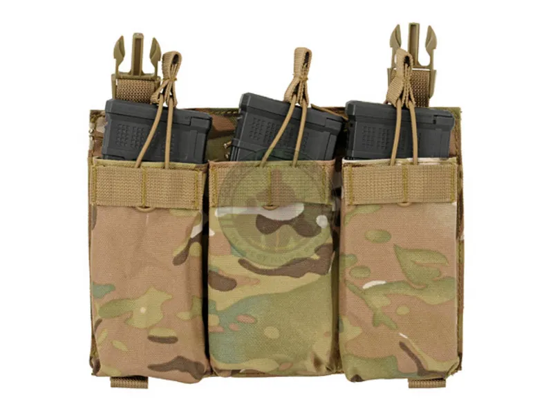 Buckle Up Triple 5.56 Magasin Panel · Multicam