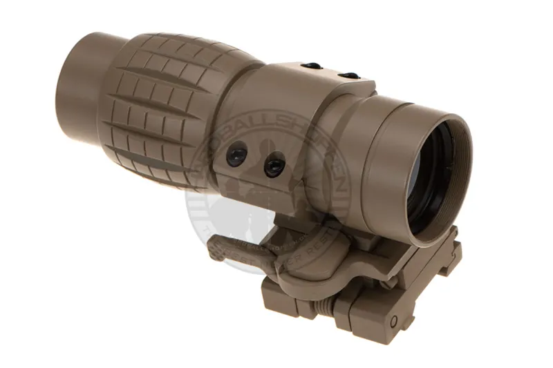 FXD 4x Magnifier · Tan / FDE