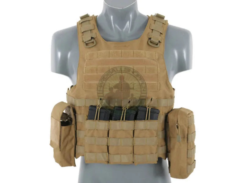 Lightweight AAV FSBE Assult Vest System V2 · Tan / FDE