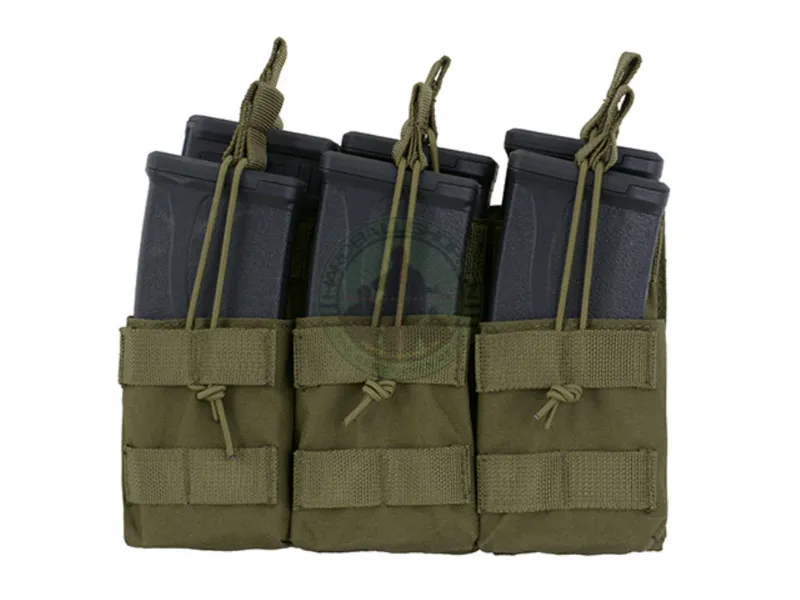 Triple Stacker M4/M16/AR-15 Magasintaske, Grøn