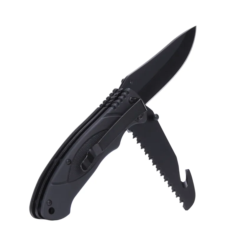Bushcraft Kniv, Sort