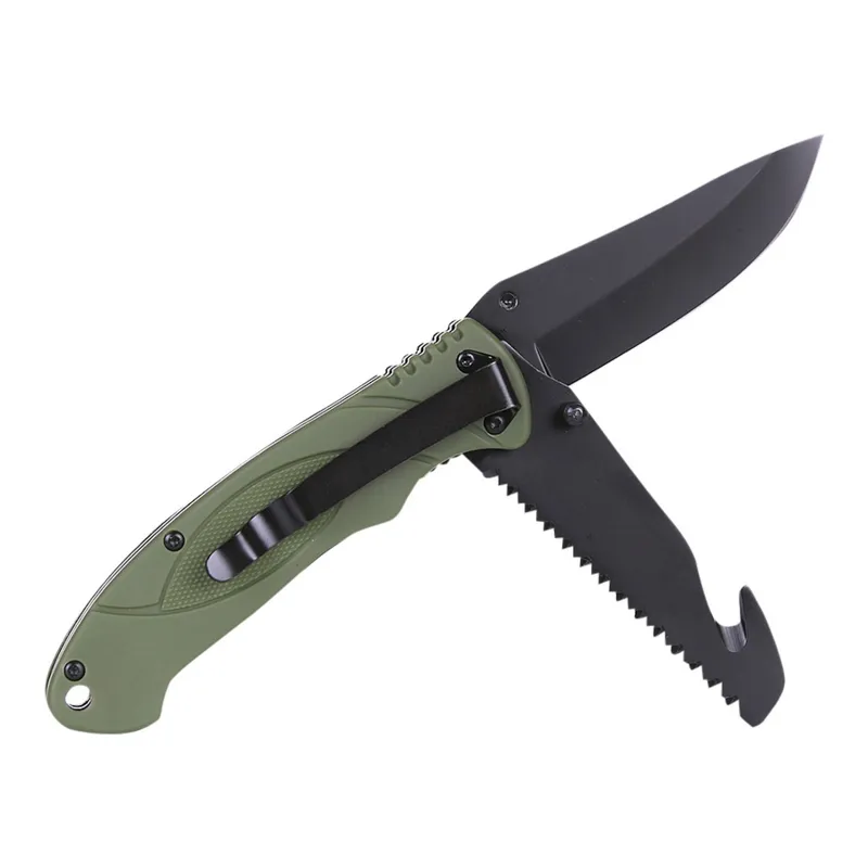 Bushcraft Kniv, Grøn