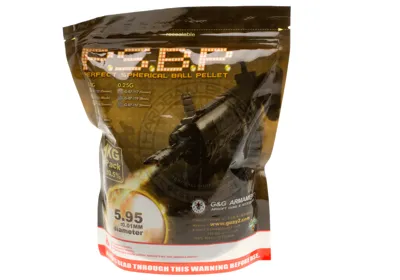 G&g – Perfect BB’s 0,20 gr 5000 Stk, Brun