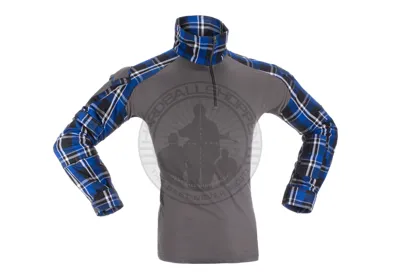 Combat Shirt, Flannel, Blå