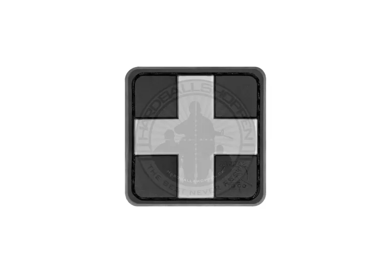 Cross, PVC Mærke, 25 mm · Rojo