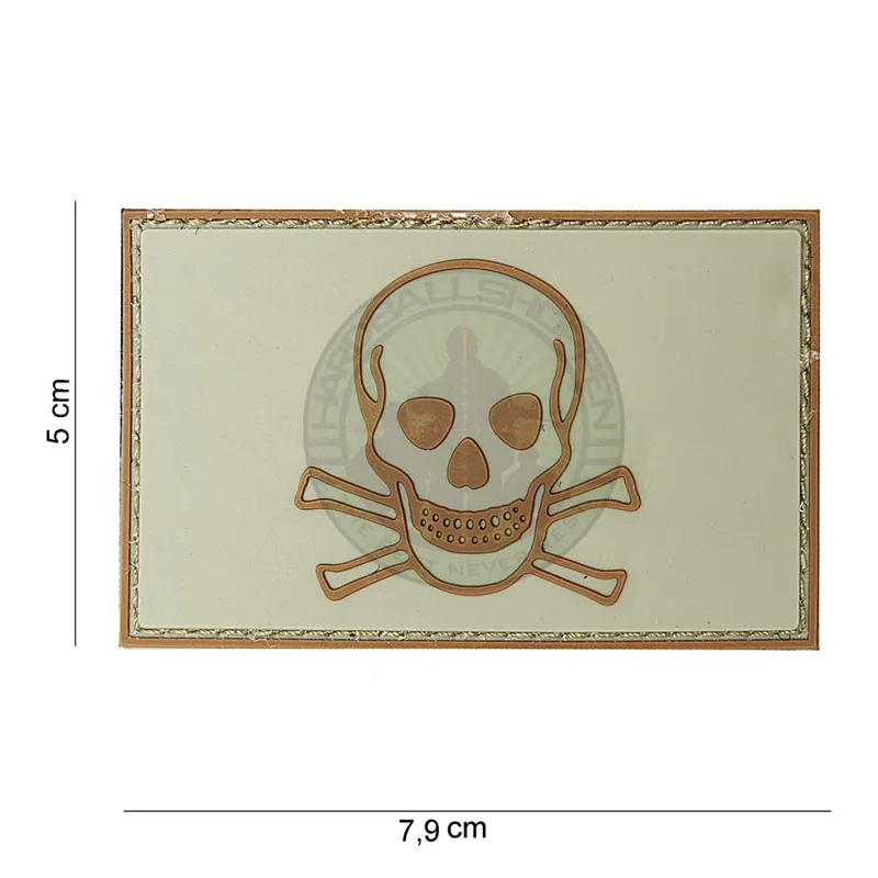 3D PVC, Skull and Bones