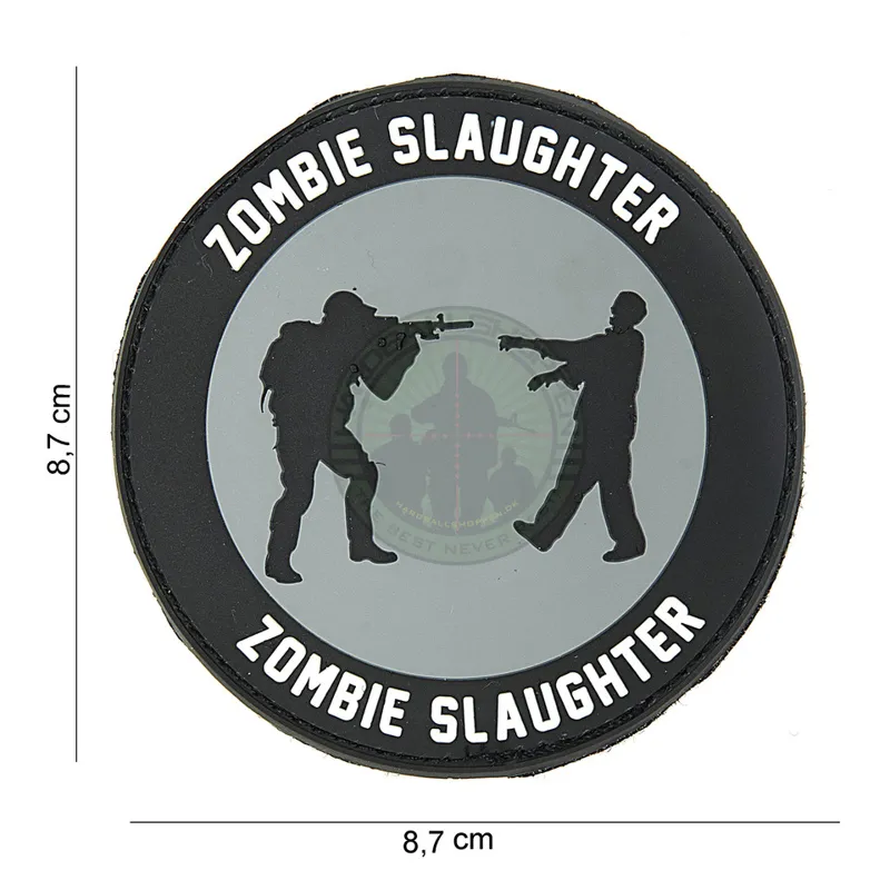 3D PVC, Zombie Slaughter, Rund
