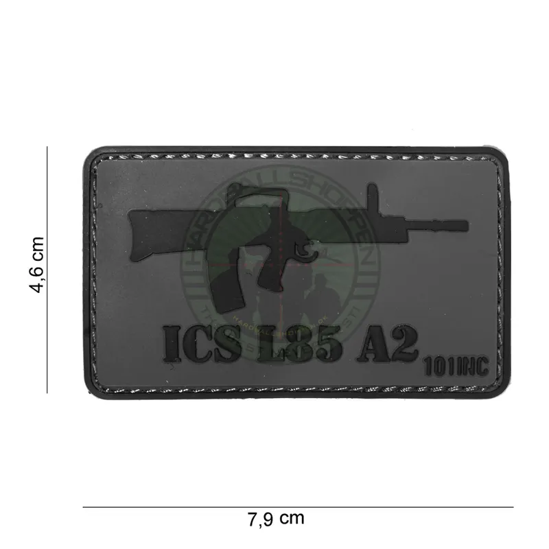 3D PVC, ICS L85 A2, Sort