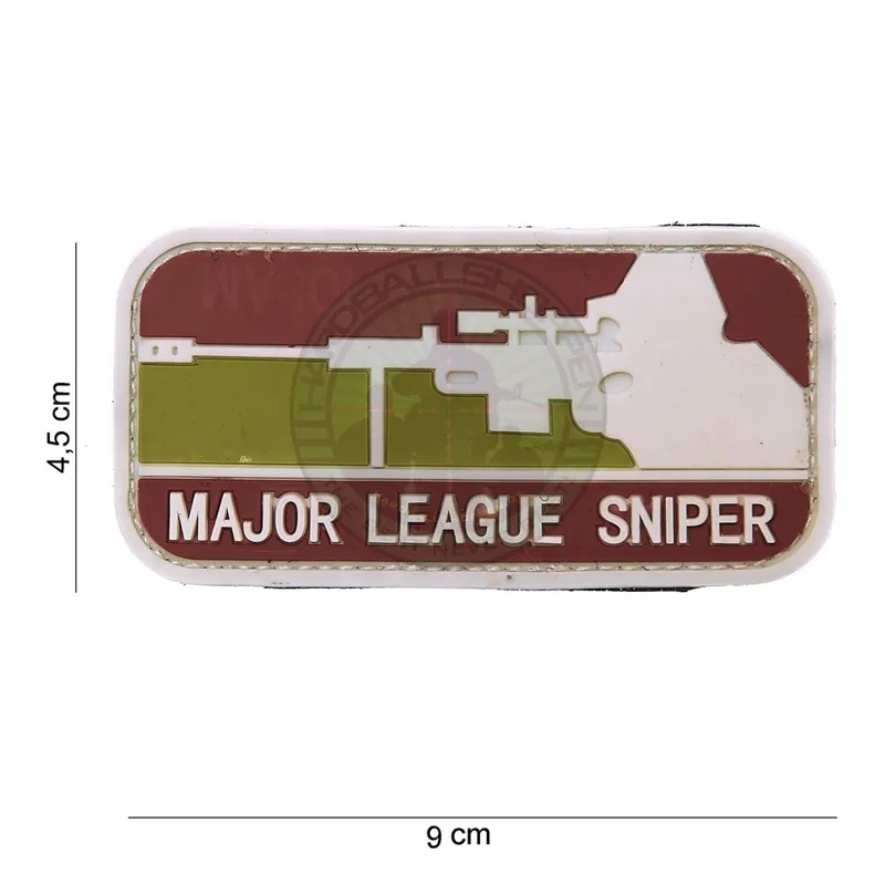 3D PVC, Major League Sniper, Arid · Negro
