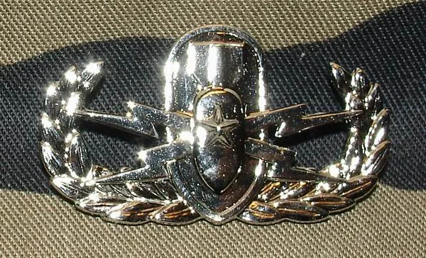 Metalmærke 4,5×2,7 cm Sølv
