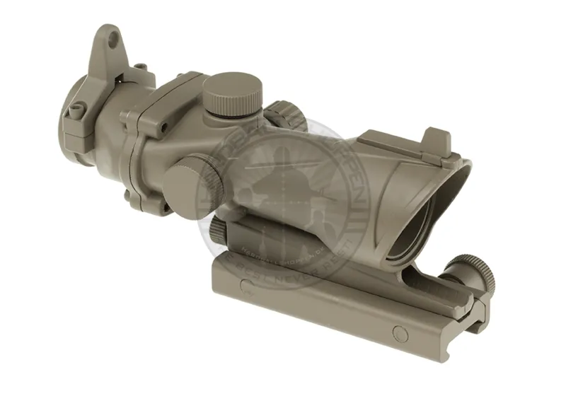 4×32 Combat Scope, Oplyst · Tan / FDE