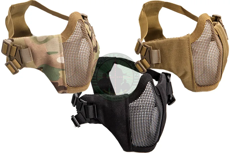 Stålnetmaske, Cheek Pads