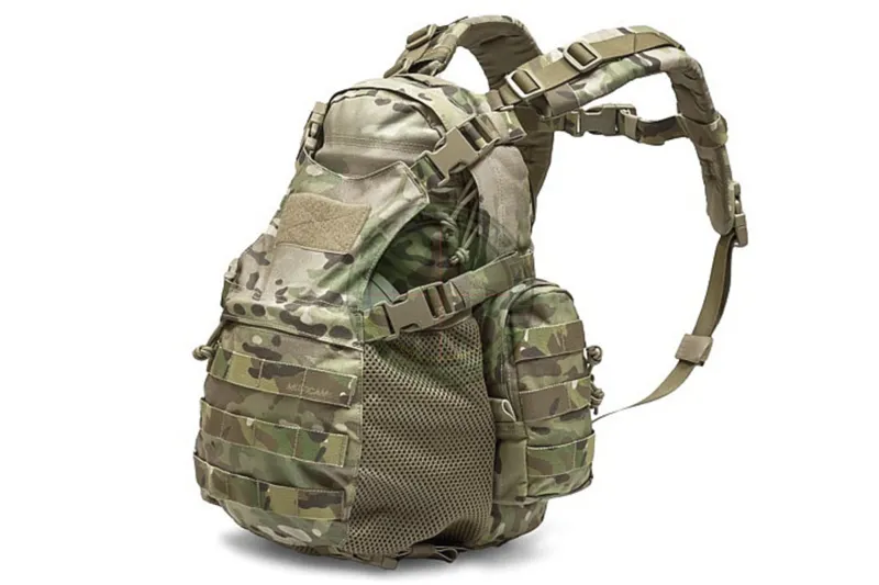 Cargo Pack with External Helmet Pocket · Multicam