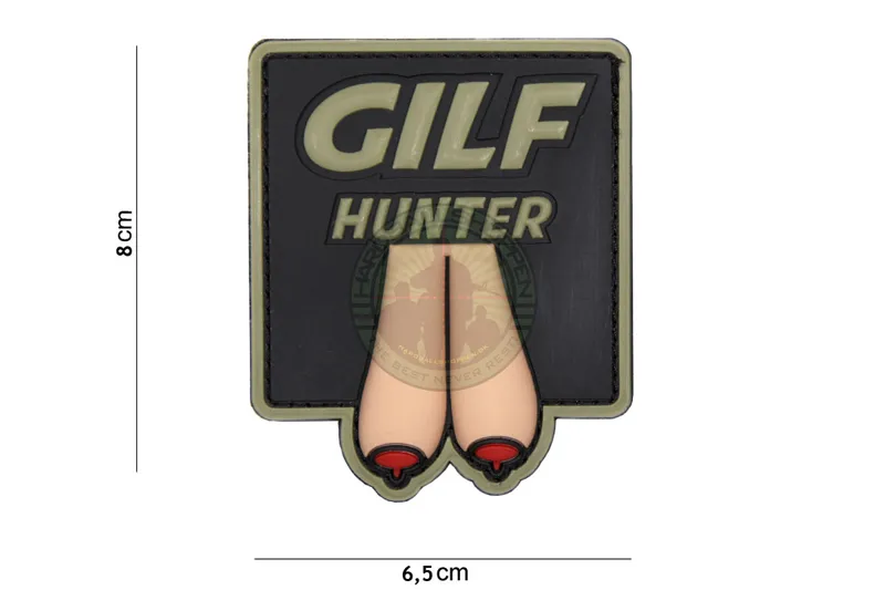 3D PVC, GILF Hunter, Full Color