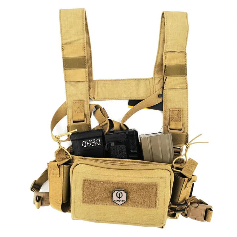 Conquer Chest Rig Micro · Tan / FDE