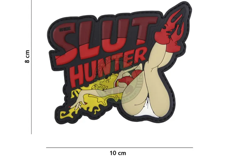 3D PVC, Pinup, Slut Hunter, Rød