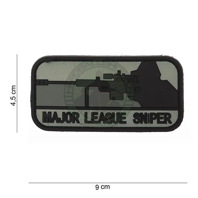 3D PVC, Major League Sniper, Dark · Negro
