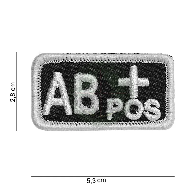 Patch, Blodtype, AB+ Positiv