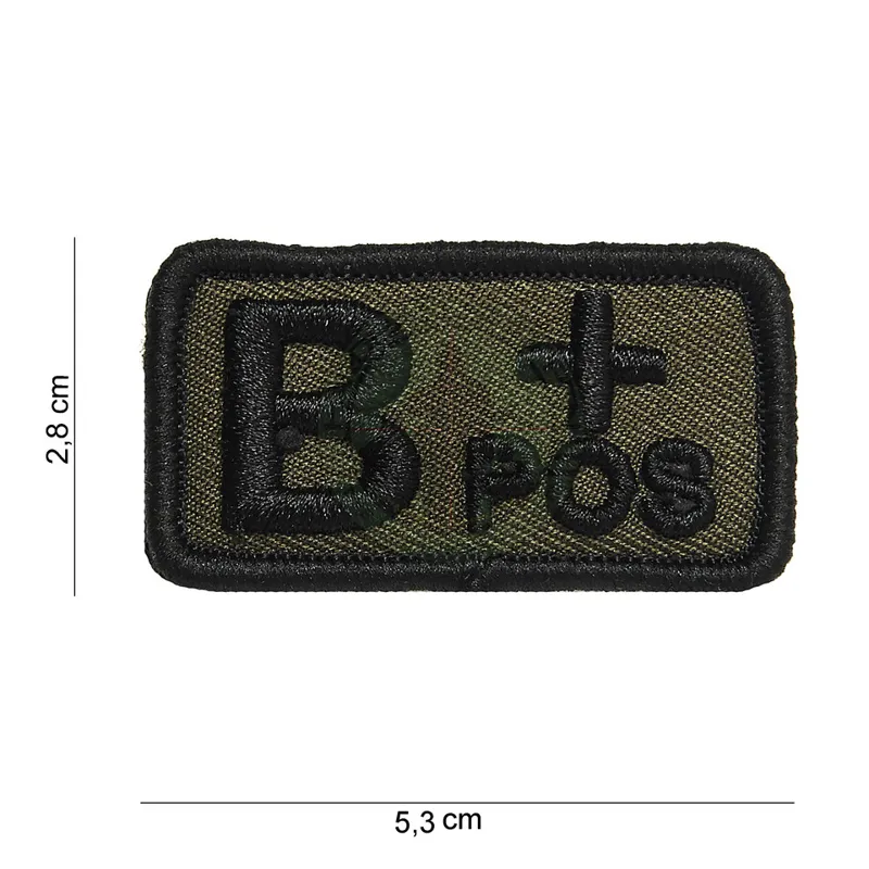 Patch, Blodtype, B+ Positiv