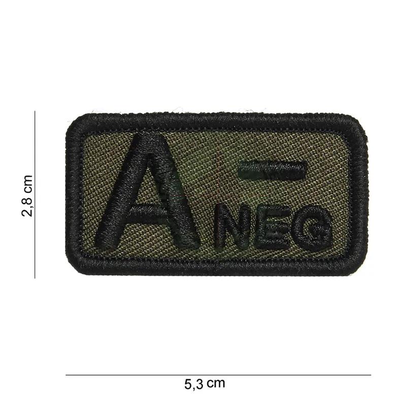 Patch, Blodtype, A- Negativ