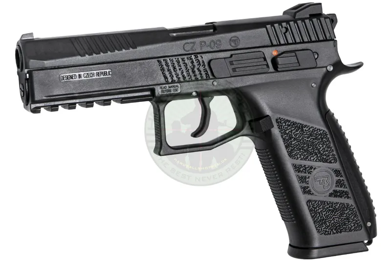 CZ P-09, Sort, Polymerslæde · Negro