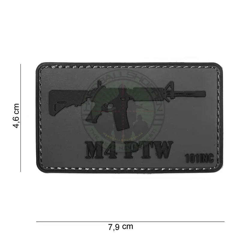 Hbsimp – 3D PVC, M4 PTW, Sort