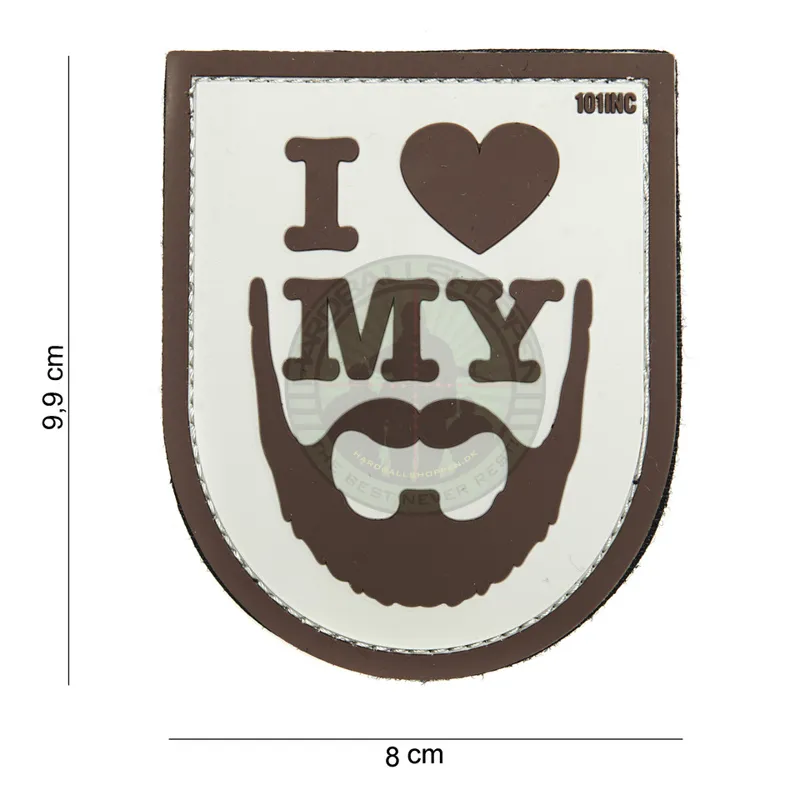 3D PVC, I Love My Beard