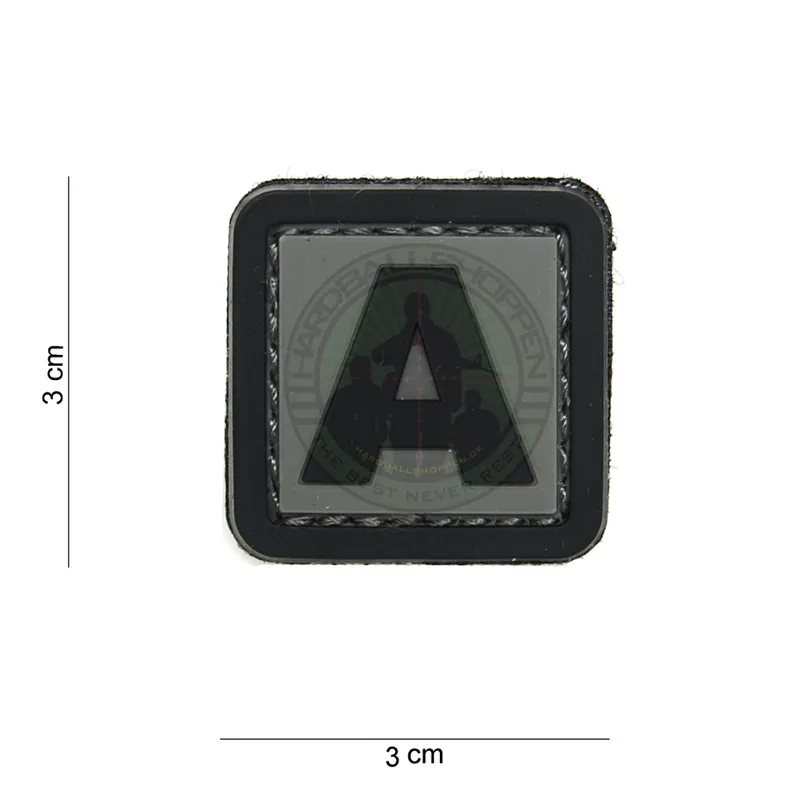 3D PVC Bogstaver, Grå