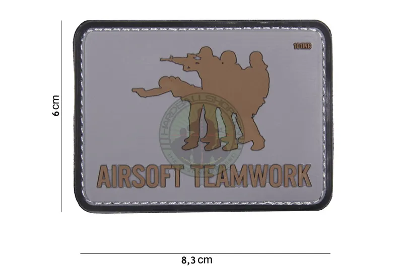 3D PVC, Teamwork, Grå/Brun
