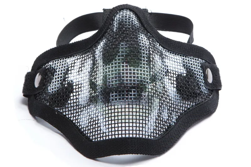 Strike Systems – Stålnetmaske, Halvmaske, Skull