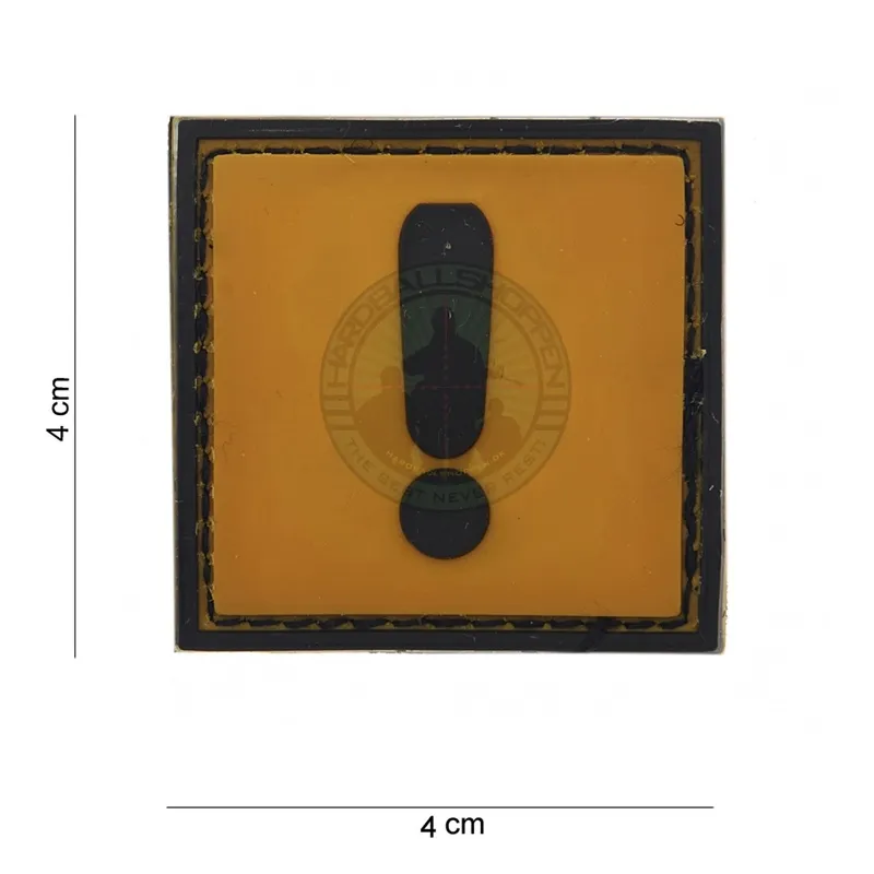 PVC Velcro Mærke, Caution