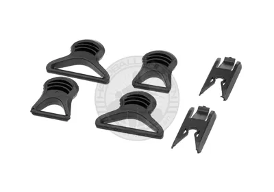 Goggle Swivel Clips, FAST, T. Carbon Hjelm