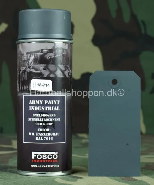 FOSCO – Spraymaling, 400ml PanserGrå