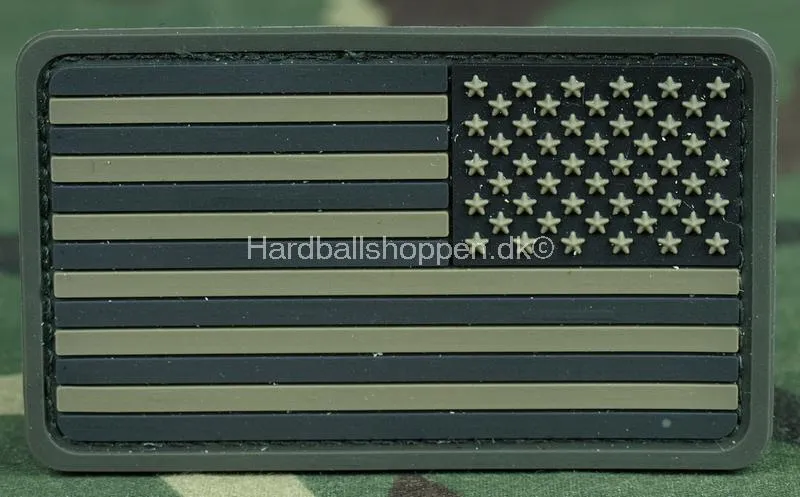 US Flag Rev PVC