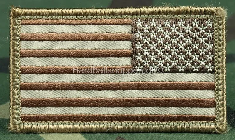 US Flag Reversed Patch