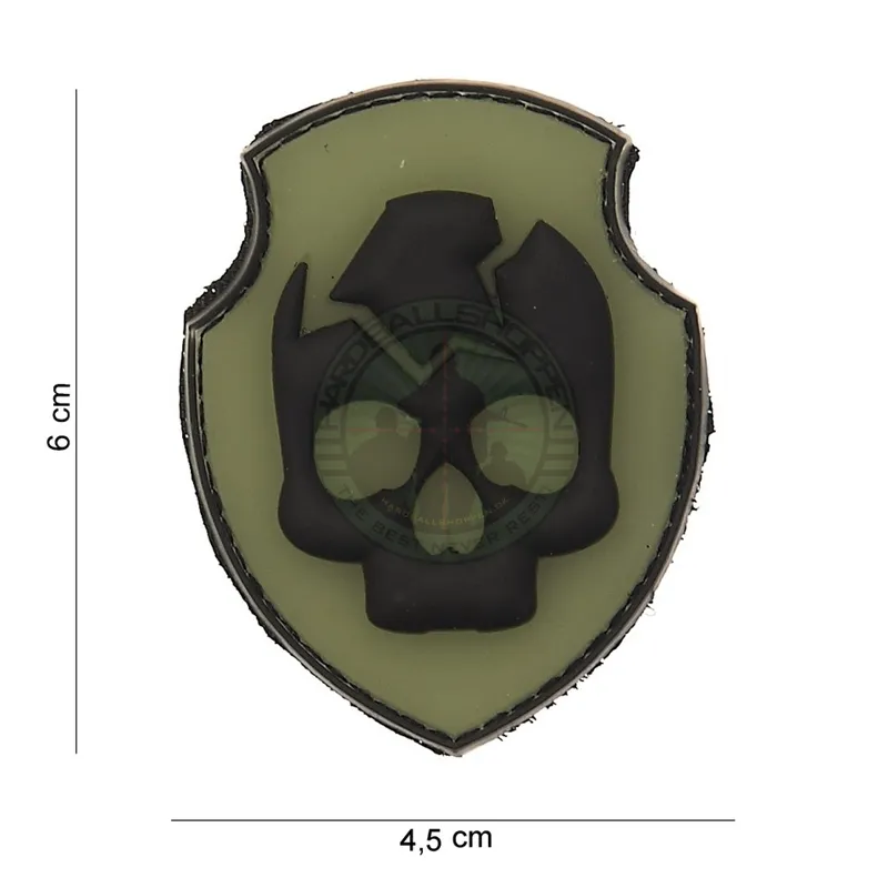 3D PVC, Ghost Skull, Glow