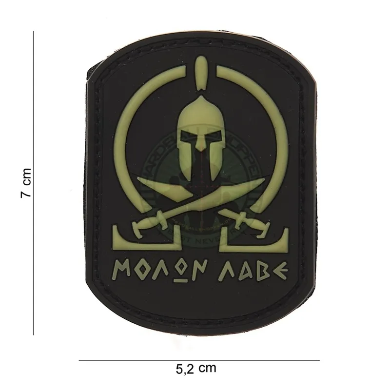 3D PVC, Molon Labe, Glow