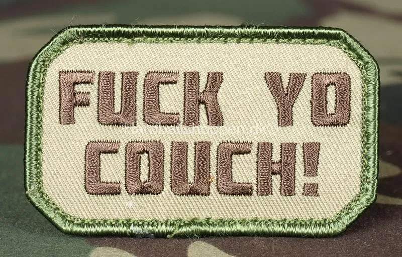 Fuck Yo Couch Patch