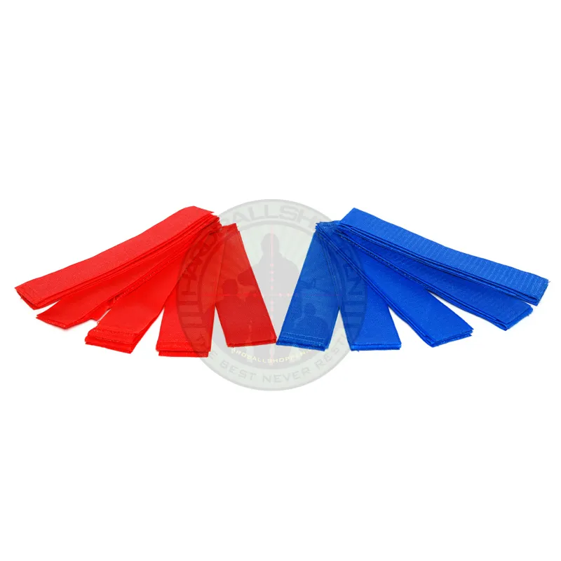 Velcro Team Stropper, Blå/Rød (Armbånd)