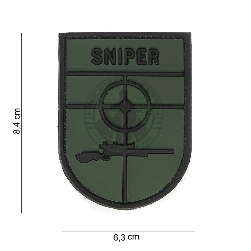 3D PVC, Sniper · Negro