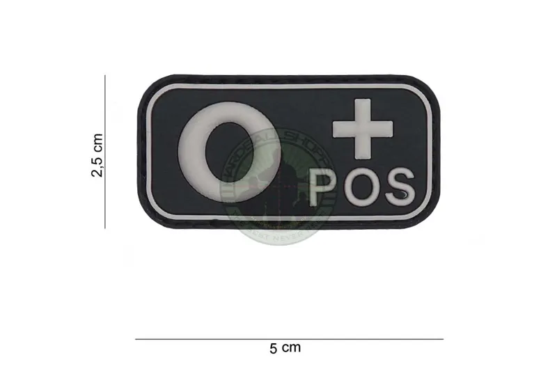 3D PVC, Blodtype o+ Positiv