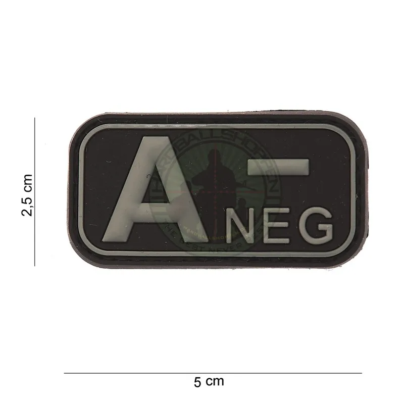 3D PVC, Blodyype A- Negativ