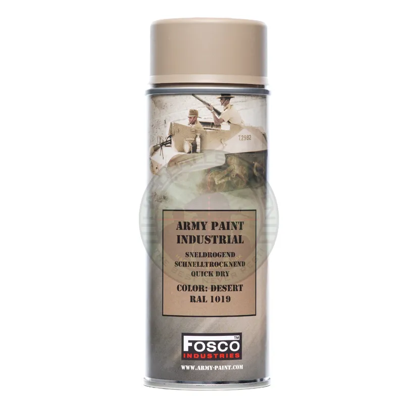 FOSCO – Spraymaling, 400ml RAL1019 · Tan / FDE