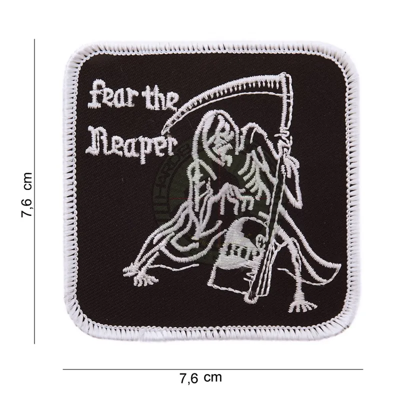 Fear the Reaper 7,5×7,5 cm
